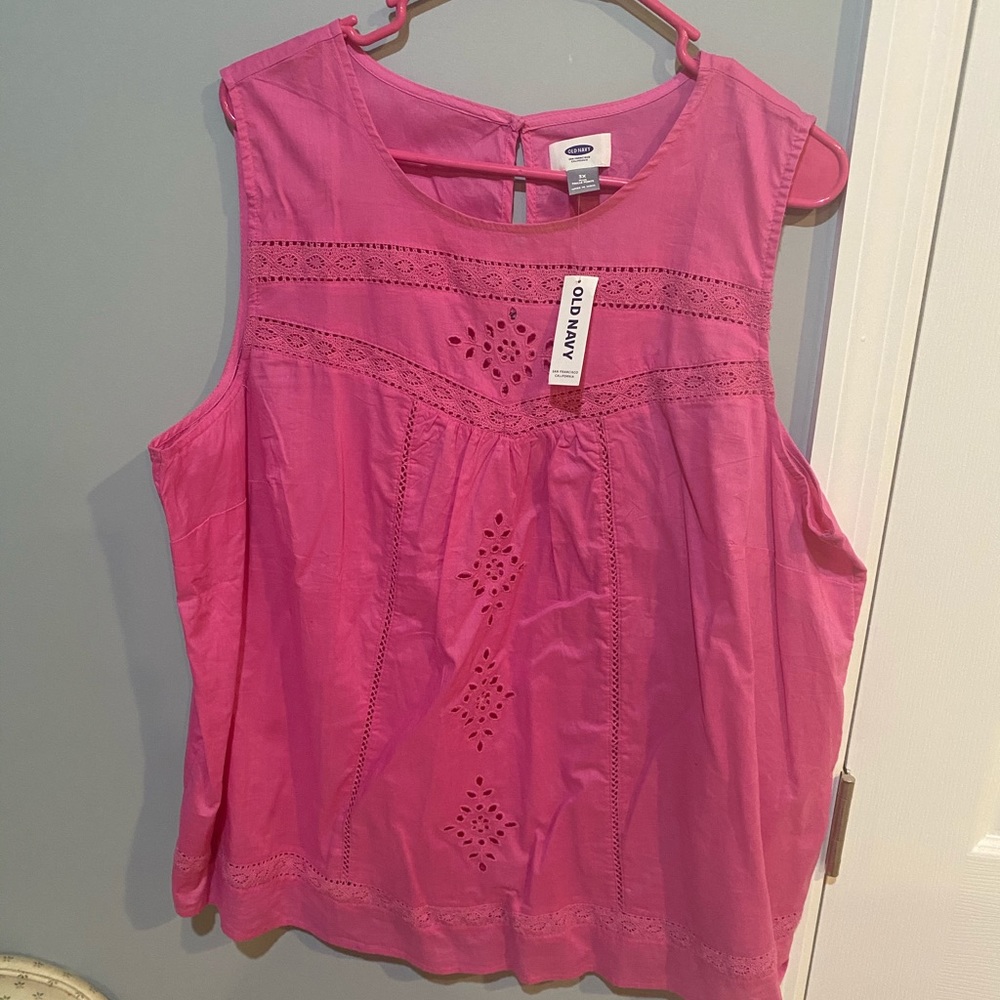 Sleeveless blouse